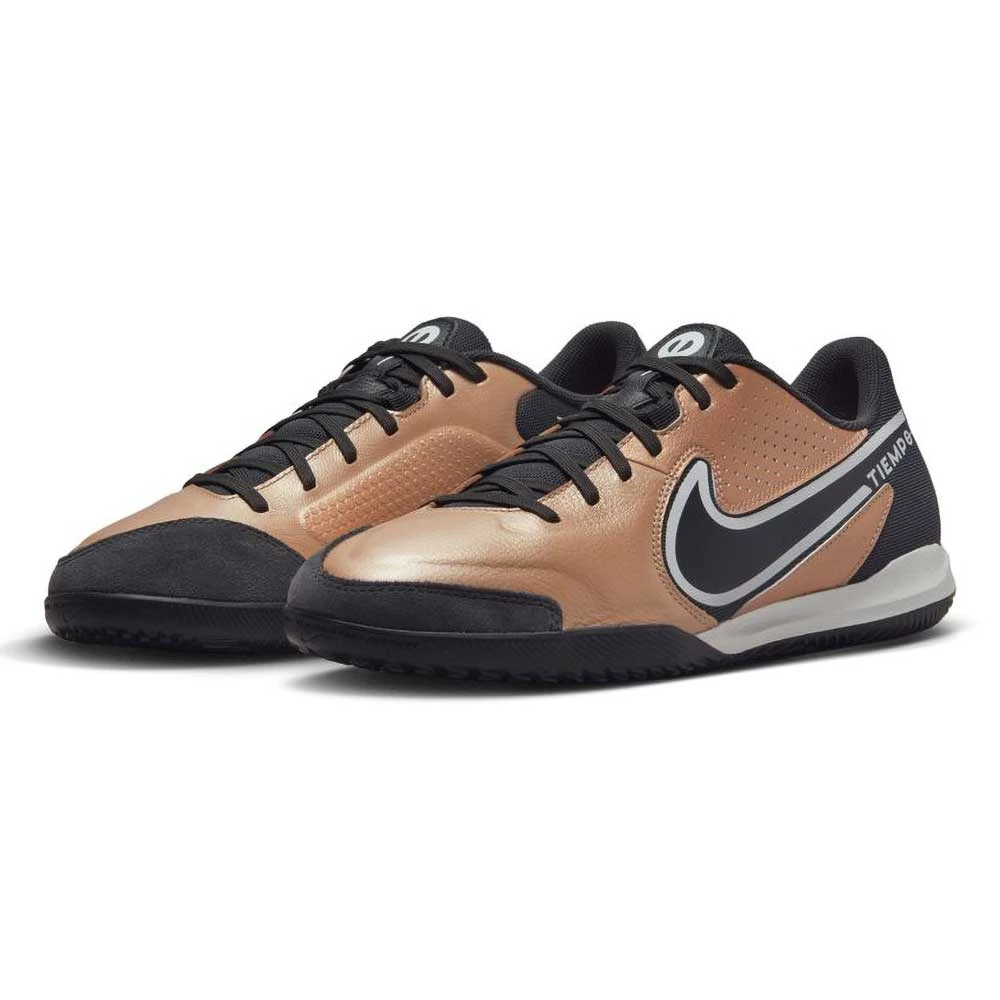 Unisex Nike Tiempo Legend 9 Academy IC/Court Soccer Shoe - Metallic Copper/White 2 Unisex Nike Tiempo Legend 9 Academy IC/Court Soccer Shoe - Metallic Copper/White - Image 2