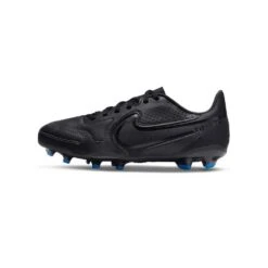 Youth Nike Jr. Tiempo Legend 9 Club MG Soccer Shoe -Black/White -Optimal Shoe Store DA1331 001 PHSLH000