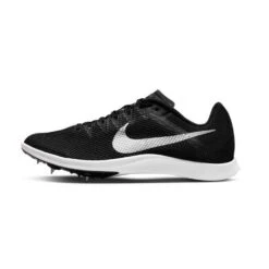 Unisex Nike Zoom Rival Track And Field Distance Spikes - Black/Metallic Silver/Lt Smoke - Regular (D) -Optimal Shoe Store DC8725 001 PHSLH000 1