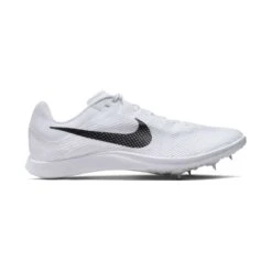 Unisex Nike Zoom Rival Track And Field Distance Spikes - White/Black/Metallic Silver - Regular (D)