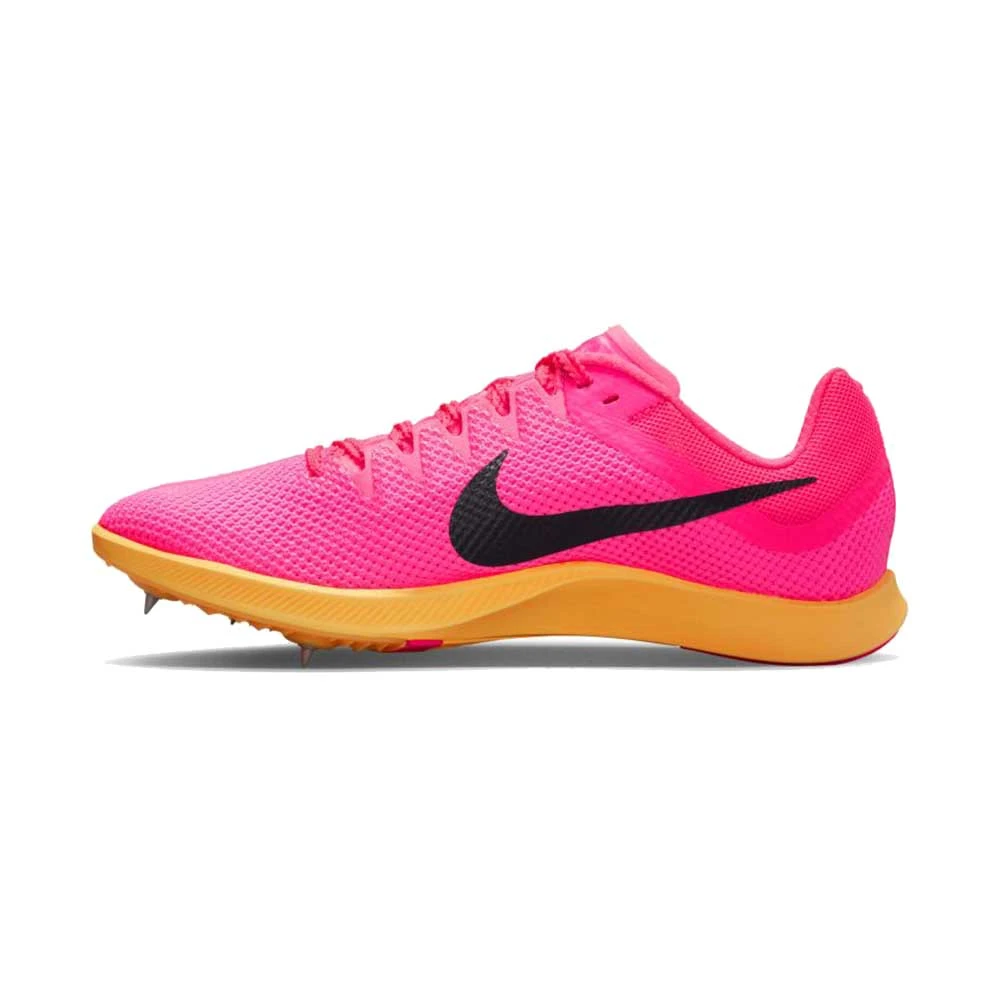 Unisex Nike Zoom Rival Track And Field Distance Spikes- Hyper Pink/Black/Laser Orange - Regular (D) 3 Unisex Nike Zoom Rival Track And Field Distance Spikes- Hyper Pink/Black/Laser Orange - Regular (D) - Image 3