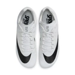Unisex Nike Zoom Rival Sprint Spike- White/Black/Metallic Silver- Regular (D) -Optimal Shoe Store DC8753 100 PHCTH001
