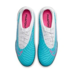 Nike Unisex Phantom GX Academy IC/Court Soccer Shoe - Baltic Blue/Pink Blast/White - Regular (D) -Optimal Shoe Store DD9475 446 PHCTH001