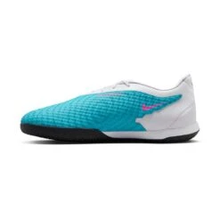 Nike Unisex Phantom GX Academy IC/Court Soccer Shoe - Baltic Blue/Pink Blast/White - Regular (D) -Optimal Shoe Store DD9475 446 PHSLH001
