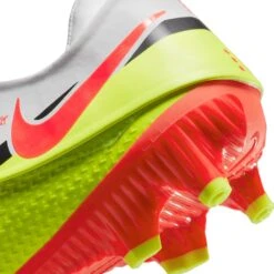 Nike Unisex Phantom GT2 Academy Flyease FG/MG Soccer Shoe - White/Bright Crimson/Volt -Optimal Shoe Store DH9638 167 PHSYD002 2000