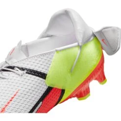 Nike Unisex Phantom GT2 Academy Flyease FG/MG Soccer Shoe - White/Bright Crimson/Volt -Optimal Shoe Store DH9638 167 PHSYD003 2000
