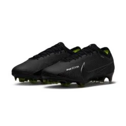 Unisex Nike Zoom Vapor 15 Elite FG Soccer Shoe - Black/Dk Smoke/Summit White -Optimal Shoe Store DJ4978 001 PHCFH001