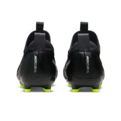 Nike Youth JR Vapor 15 Academy FG/MG Soccer Shoe - Black/Dark Smoke -Optimal Shoe Store DJ5617 001 PHCBH000