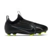 Nike Youth JR Vapor 15 Academy FG/MG Soccer Shoe - Black/Dark Smoke