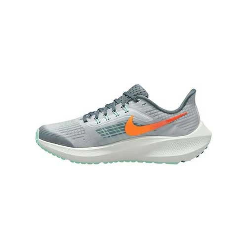 Nike Youth Pegasus 39 Running Shoe- Pure Platinum/Total Orange 2 Nike Youth Pegasus 39 Running Shoe- Pure Platinum/Total Orange - Image 2