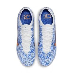 Unisex Nike Mercurial Zoom Vapor 15 Elite CR7 FG Soccer Shoe - White/Metallic Copper - Regular (D) -Optimal Shoe Store DQ5299 182 PHCTH001 2000