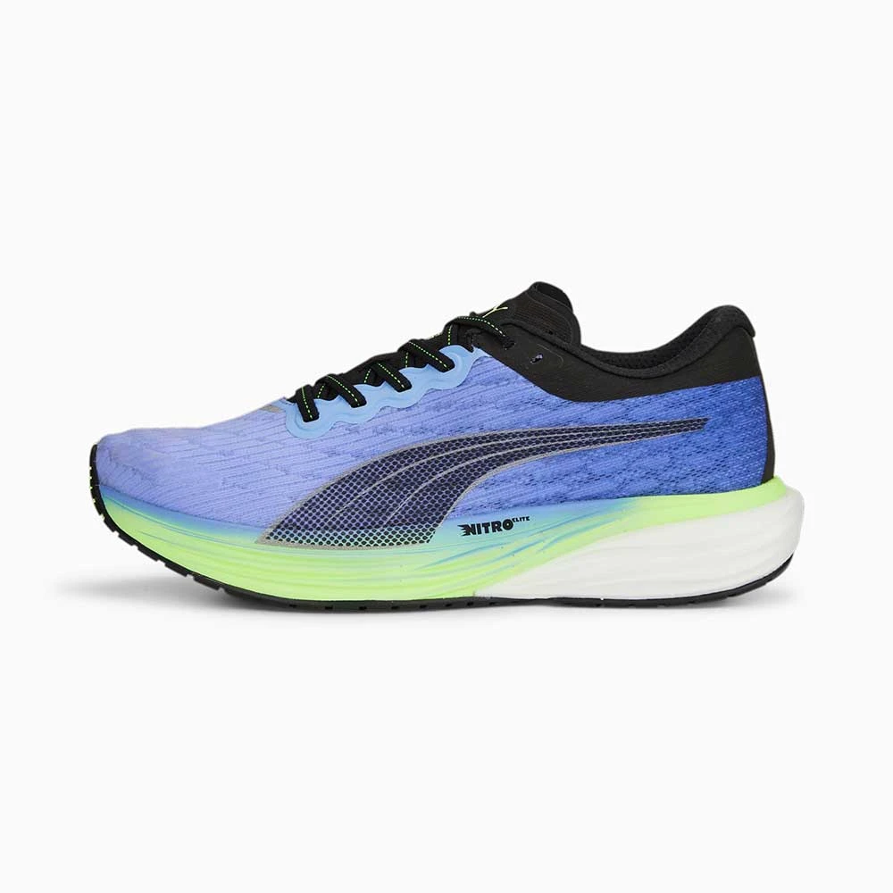 Puma Men's Deviate Nitro 2 Running Shoe - Royal Sapphire/Elektro Purple - Regular (D) 1 Puma Men's Deviate Nitro 2 Running Shoe - Royal Sapphire/Elektro Purple - Regular (D)