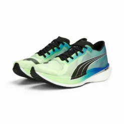 Men's Deviate Nitro Elite 2 Running Shoe- Fizzy Lime/Royal Sapphire/PUMA Black- Regular (D) -Optimal Shoe Store Deviate NITRO Elite 2 Fireglow Men s Running Shoes 1