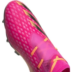ADIDAS Unisex X Ghosted .2 FG Soccer Shoes - Shock Pink/Core Black/Screaming Orange -Optimal Shoe Store FW6959 03
