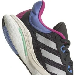 ADIDAS Women Solar Glide 6 Running Shoe - Carbon/Silver Met/Blue Fusion - Regular (B) -Optimal Shoe Store GW1963 04