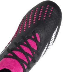 ADIDAS Unisex Predator Accuracy 2 FG Soccer Shoe - Core Black/Ftwr White/Team Shock Pink 2 - Regular (D) -Optimal Shoe Store GW4586 01