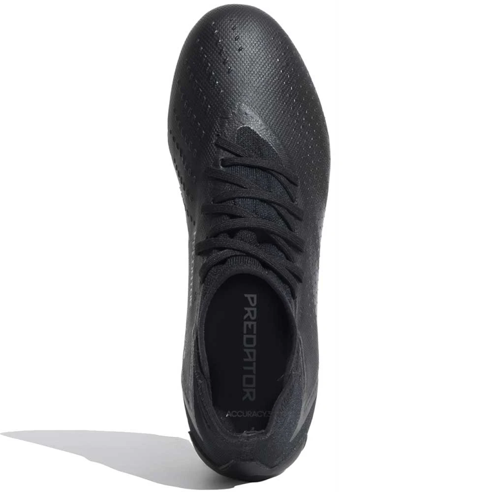 ADIDAS Unisex Predator Accuracy .3 FG Soccer Shoe - Black/White - Regular (D) 6 ADIDAS Unisex Predator Accuracy .3 FG Soccer Shoe - Black/White - Regular (D) - Image 6