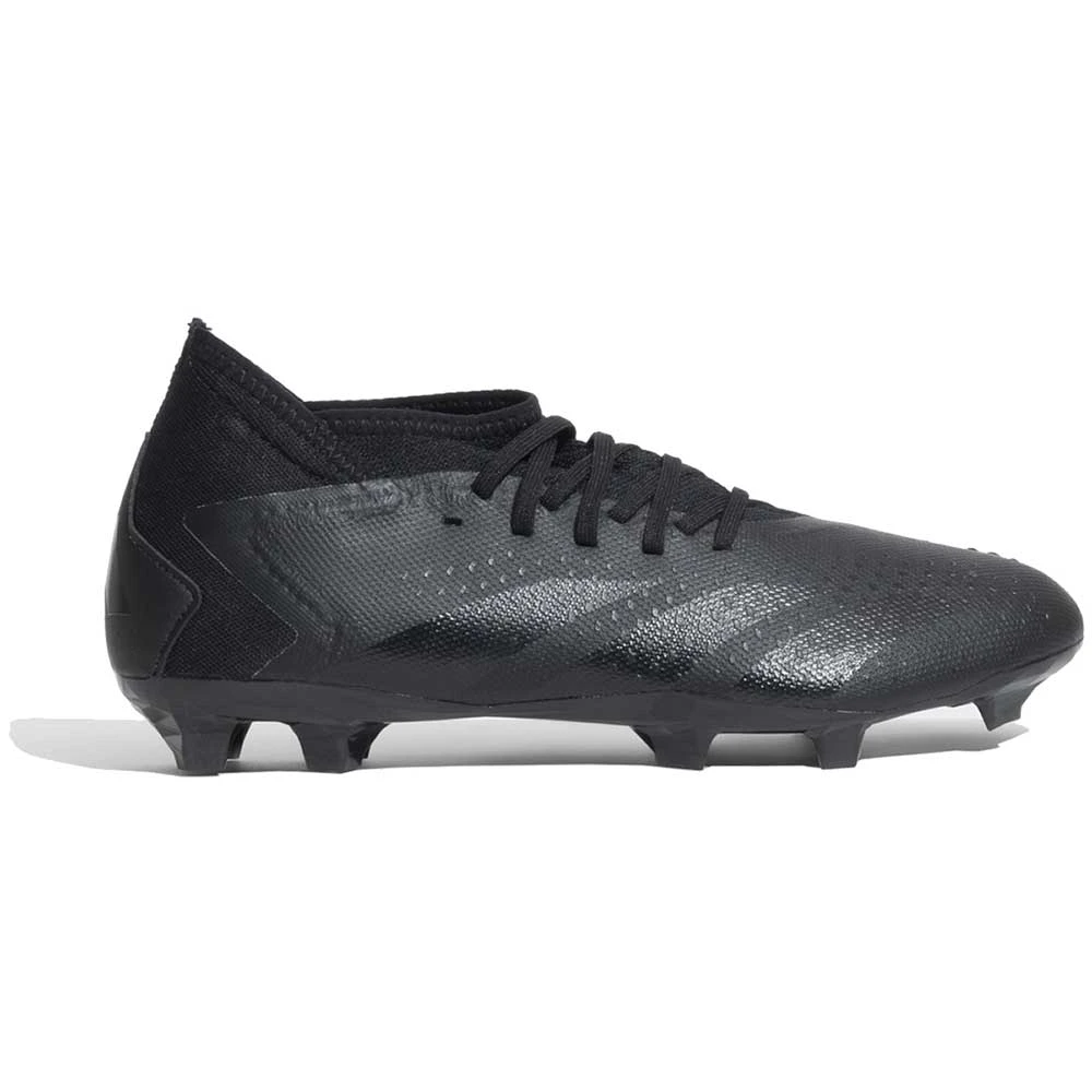 ADIDAS Unisex Predator Accuracy .3 FG Soccer Shoe - Black/White - Regular (D) 1 ADIDAS Unisex Predator Accuracy .3 FG Soccer Shoe - Black/White - Regular (D)