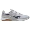 Reebok Women's Nano 2 Training Shoe - Pure Grey 2/White/Rubber Gum- Regular (B)