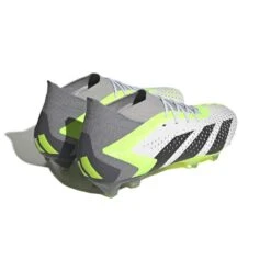 Unisex Adidas Predator Accuracy.1 FG Soccer Shoes - Ftwwht,Cblack,Luclem - Regular (D) -Optimal Shoe Store GZ0035 6 FOOTWEAR Photography Back Lateral Top View white 47492