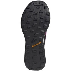 ADIDAS Women's Terrex Two Ultra Primeblue Trail Running Shoe - Scarlet/Core Black/Hazy Sky - Regular (B) -Optimal Shoe Store H69069 02