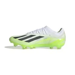 Unisex Adidas X CRAZYFAST.1 FG Soccer Shoe - Cloud White/ Core Black/ Lucid Lemon - Regular (D) 10 Unisex Adidas X CRAZYFAST.1 FG Soccer Shoe - Cloud White/ Core Black/ Lucid Lemon - Regular (D) -Optimal Shoe Store HQ4516 4 FOOTWEAR Photography SideMedialCenterView white 1024x1024 7066db50 fb5f 47c2 8fe8 436868fdf341