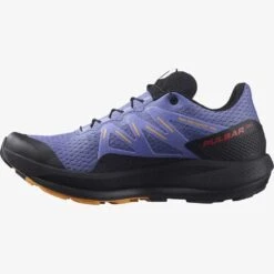 Salomon Women's Pulsar Trail Shoe- Velvet Morning- Regular (B) -Optimal Shoe Store L41615000 b20959286976563d7734691f2cf501d2