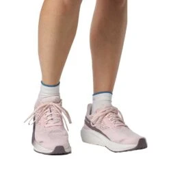 Salomon Women's Aero Blaze Running Shoe- Cradle Pink/White/Moonscape- Regular (B) -Optimal Shoe Store L47208600 f0925bda2988568856ea8b87db1b4c6d