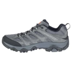Merrell Men's Moab 3 Gore-Tex Hiking Shoe - Granite- Regular (D) -Optimal Shoe Store MRLM J035799 042420 S21 180