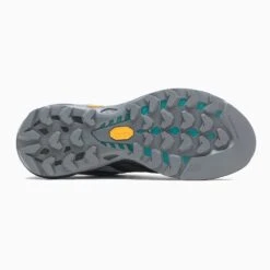 Merrell Women's MQM 3 Trail Running Shoe - Charcoal/Teal- Regular (B) -Optimal Shoe Store MRLW J135534 032221 S22 OUT