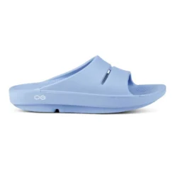 OOfos Unisex OOahh Slide - Neptune Blue - Regular (D)