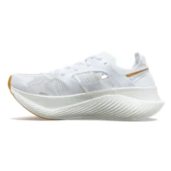 Saucony Women's Endorphin Elite Running Shoe- White/Gold- Regular (B) -Optimal Shoe Store S10768 13 2