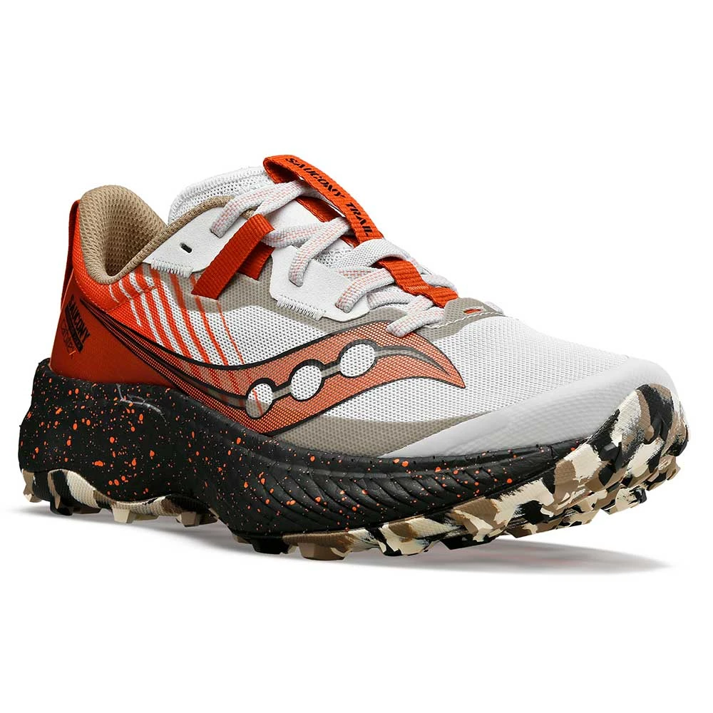 Saucony Women's Endorphin Edge Trail Shoe- Fog/Zenith 2 Saucony Women's Endorphin Edge Trail Shoe- Fog/Zenith - Image 2