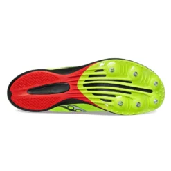 Saucony Women's Velocity MP Track Spike - Citron/Black - Regular (B) -Optimal Shoe Store S19099 05 4