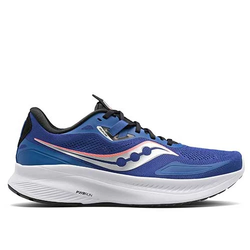 Saucony Men's Guide 15 Running Shoe- Sapphire/Black - Regular (D) 1 Saucony Men's Guide 15 Running Shoe- Sapphire/Black - Regular (D)