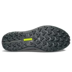 Saucony Men's Peregrine 12 Trail Running Shoe - Black/Charcoal - Regular (D) -Optimal Shoe Store S20737 05 4