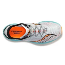 Saucony Men's Endorphin Pro 3 Racing Shoe- Fog/ViZiOrange- Regular (D) -Optimal Shoe Store S20755 25 3