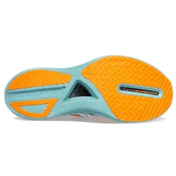 Saucony Men's Endorphin Pro 3 Racing Shoe- Fog/ViZiOrange- Regular (D) -Optimal Shoe Store S20755 25 4