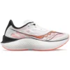 Saucony Men's Endorphin Pro 3 Racing Shoe - White/Black/Vizi- Regular (D)