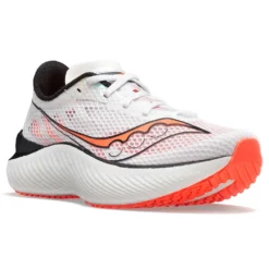 Saucony Men's Endorphin Pro 3 Racing Shoe - White/Black/Vizi- Regular (D) -Optimal Shoe Store S20755 85 5