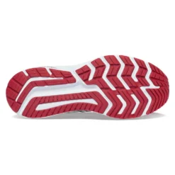 Saucony Men's Omni 21 Running Shoe - Alloy/Garnet- Wide (2E) -Optimal Shoe Store S20763 20 4