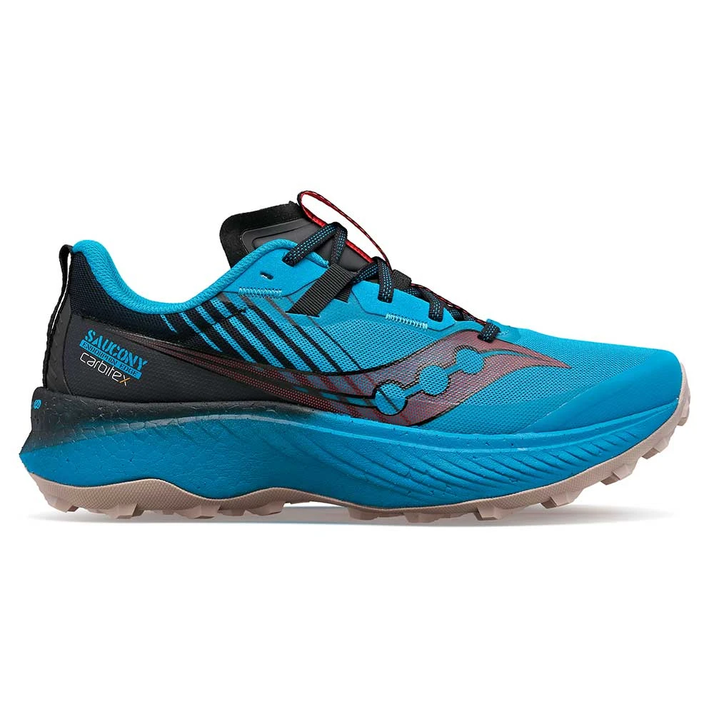 Saucony Men's Endorphin Edge Trail Shoe- Ocean/Black- Regular (D) 1 Saucony Men's Endorphin Edge Trail Shoe- Ocean/Black- Regular (D)