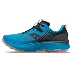 Saucony Men's Endorphin Edge Trail Shoe- Ocean/Black- Regular (D) 7 Saucony Men's Endorphin Edge Trail Shoe- Ocean/Black- Regular (D) -Optimal Shoe Store S20773 31 2