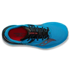 Saucony Men's Endorphin Edge Trail Shoe- Ocean/Black- Regular (D) 8 Saucony Men's Endorphin Edge Trail Shoe- Ocean/Black- Regular (D) -Optimal Shoe Store S20773 31 3