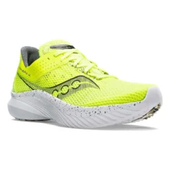 Saucony Men's Kinvara 14 Running Shoe - Citron/Black- Regular (D) -Optimal Shoe Store S20823 06 5