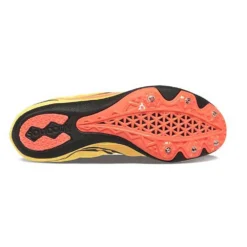 Saucony Men's Ballista MD Track Spike - Vizigold/Vizired- Regular (D) -Optimal Shoe Store S29071 16 4