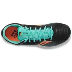 Saucony Men's Ballista Track Spike- Black/Cool Mint - Regular (D) -Optimal Shoe Store S29071 26 3