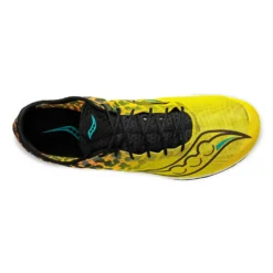 Saucony Men's Endorphin Cheetah Track Spike - Black/ViZi - Regular (D) -Optimal Shoe Store S29095 85 3