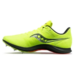 Saucony Men's Velocity MP Track Spike - Citron/Black -Optimal Shoe Store S29099 05 2