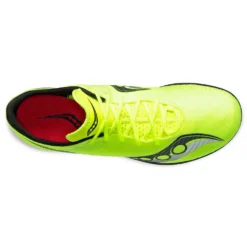 Saucony Men's Velocity MP Track Spike - Citron/Black -Optimal Shoe Store S29099 05 3